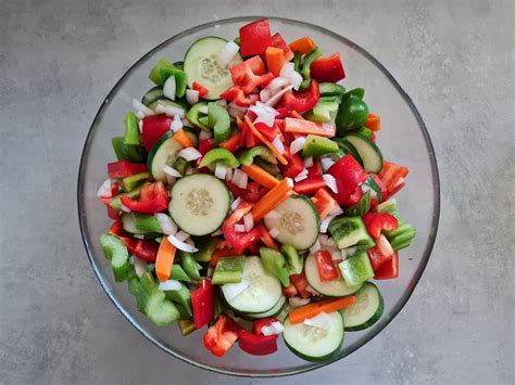 Fresh Vegetable Salad - Country Recipe Book