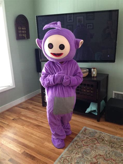 Teletubbies Tinky Winky Costume Adult Sized | #1834048430