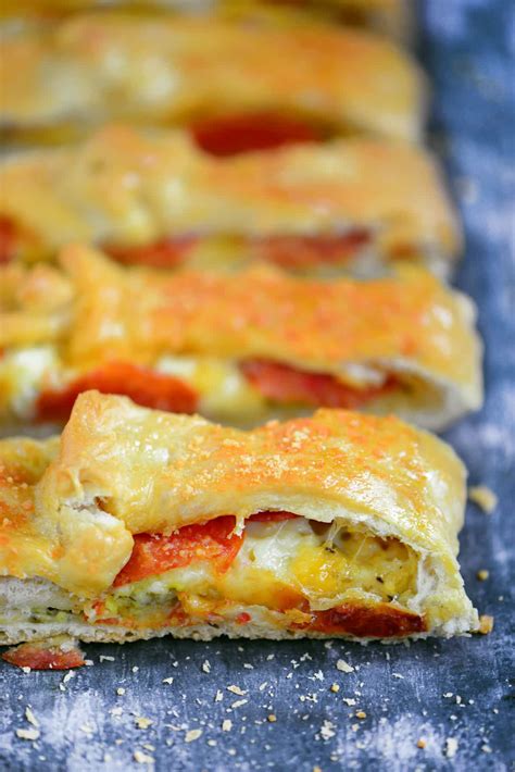 Easy Pepperoni Stromboli Recipe with Video - The Gunny Sack