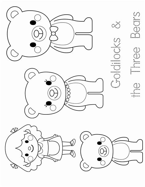 Three Bears Coloring Pages at GetColorings.com | Free printable colorings pages to print and color