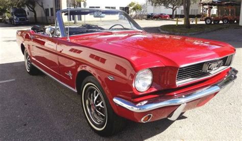 First Generation Mustang Convertible