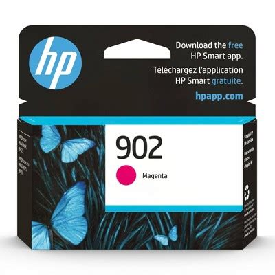 Hp 902 Original Single Ink Cartridge - Magenta (t6l90an#140) : Target