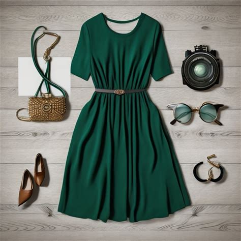 How to Choose the Perfect Accessories for Your Green Dress - stylishwomenoutfits.com