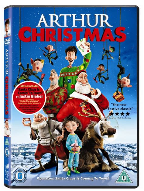 Win 1 of 3 copies of 'ARTHUR CHRISTMAS' DVD - London Mums Magazine