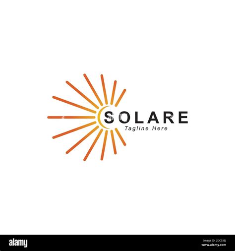 Solar logo design vector template.Creative sun symbol Stock Vector ...