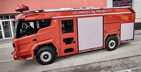 Los Angeles FD purchases an electric engine - Wildfire Today