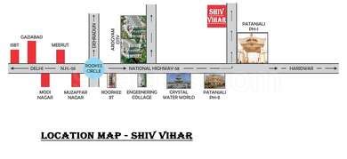 Country Homes Infra Group Country Homes Shiv Vihar Map - Sidcul NH 73, Haridwar Location Map