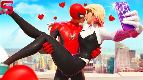 Top 60+ imagen spider gwen y spiderman love - Abzlocal.mx