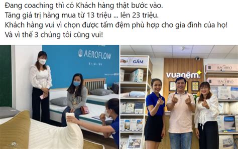 Chuỗi Vua Nệm (sau 18 tháng triển khai: lời khen khách hàng tăng 400%) – Nâng Tầm Dịch Vụ