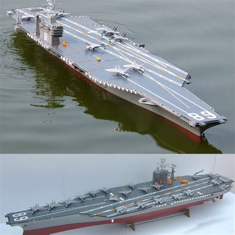 HUGE RC USS NIMITZ AIRCRAFT CARRIER – READY TO RUN – 68 INCHES IN LENGTH | The Scale Modeler ...