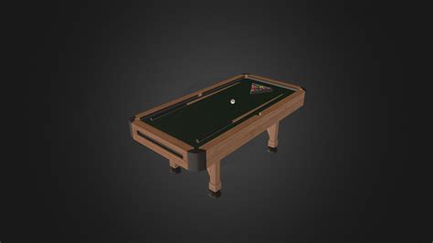 Pool Table [Low Poly] - Download Free 3D model by Arasnia Arts (@Arasnia) [625c012] - Sketchfab