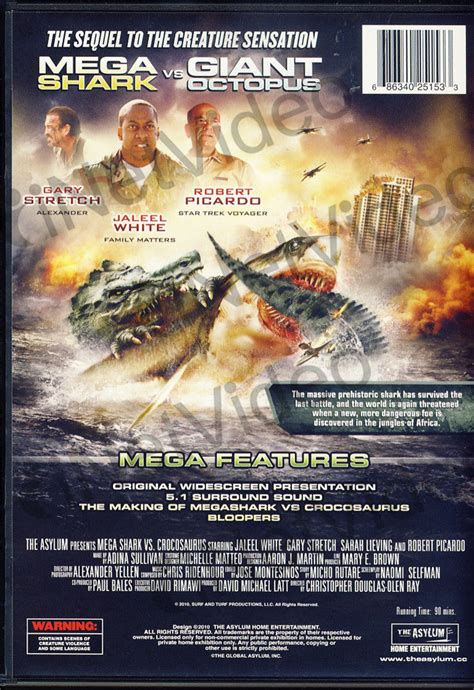 Mega Shark Vs Crocosaurus Poster