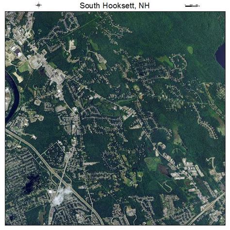 Aerial Photography Map of South Hooksett, NH New Hampshire