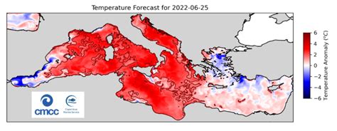 Marine heat wave in the Mediterranean: observations and predictions - CMCC