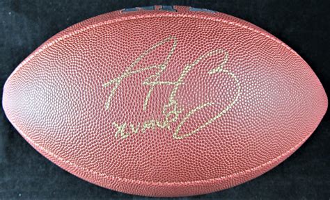 Aaron Rodgers Autographed & Inscribed Football - Memorabilia Center