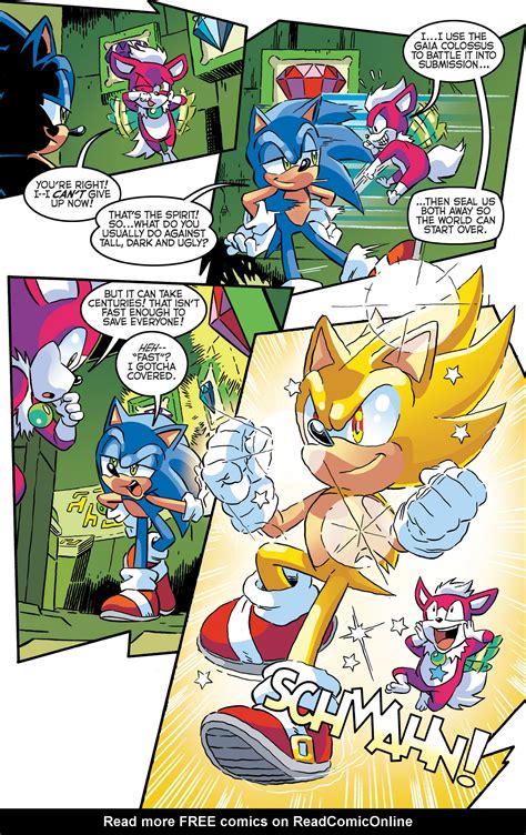 Sonic Hedgehog Comics Dark Sonic Comic