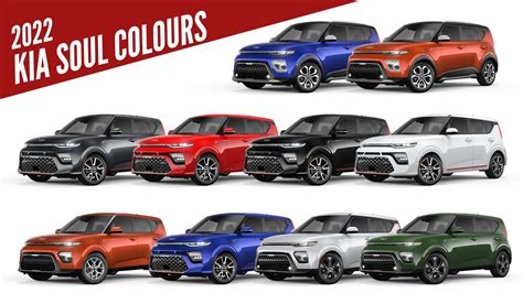 2022 Kia Soul - All Colour Options - Images | AUTOBICS