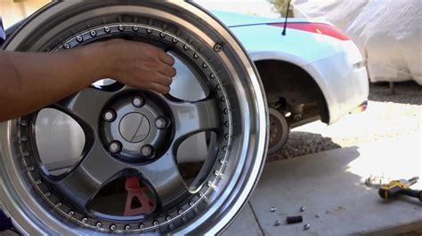 New Wheels On The 350z!!! - YouTube