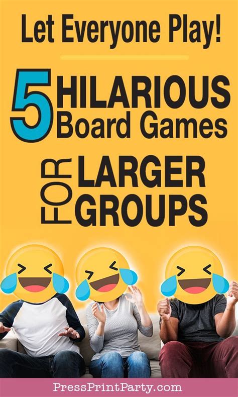 5 Best Board Games for Parties & Large Groups of 10 or more - Press ...