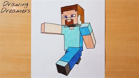 How to Draw Minecraft Steve || Minecraft - YouTube