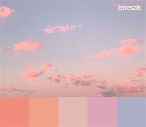 25+ Aesthetic Color Palettes, for Every Aesthetic (with Hex Color Codes) | Sunset color palette ...