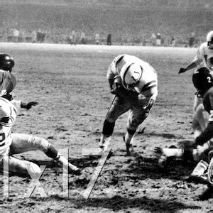 ALAN AMECHE 1958 Championship Game Touchdown Photo Picture BALTIMORE ...