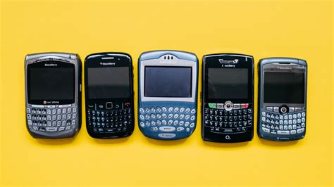 The Most Iconic BlackBerry Phones Of All Time