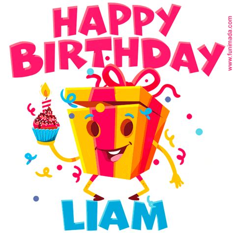 Happy Birthday Liam GIFs for Him - Download on Funimada.com