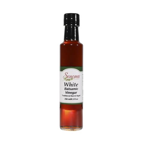 White Balsamic Vinegar | Barrel Aged - Traditional | Kosher | 250ml / 8 ...