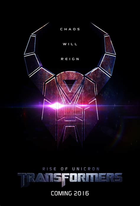 Transformers: Rise of Unicron (One Sheet Poster) by Shockwaved81 ... | Transformers ...