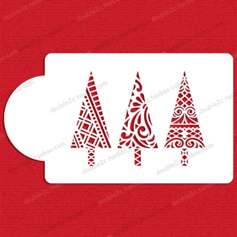 Aliexpress.com : Buy Christmas cookie stencils,3.5"x 1.5",cake sides ...