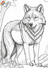 Free Printable Coloring Pages Of Wolves sketch template