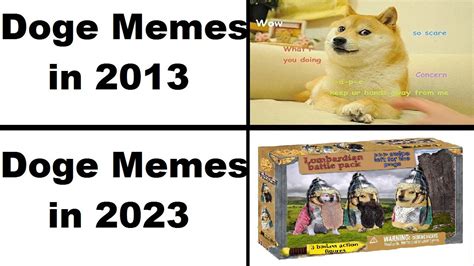 2013 Doge Memes vs 2023 Doge Memes : r/memes