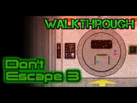 Don't Escape 3 Walkthrough | Ending 2 - Knowing the Truth - YouTube