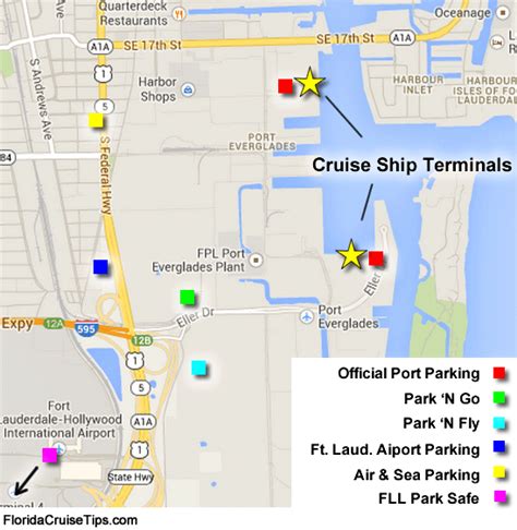 Port Everglades (Fort Lauderdale) Cruise Parking | Florida Cruise Tips