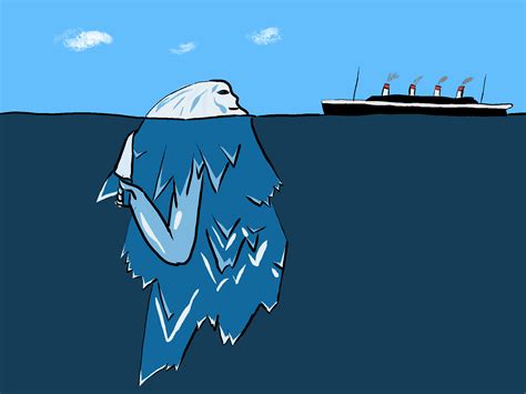 Iceberg Compared To Titanic