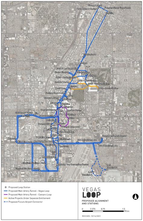 Las Vegas approves Vegas Loop Tesla tunnel to be built under city ...