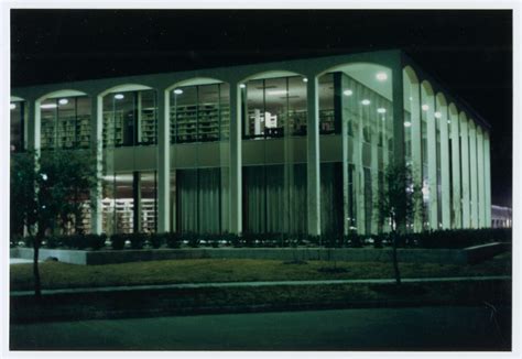 [Helen Hall Library At Night] - The Portal to Texas History