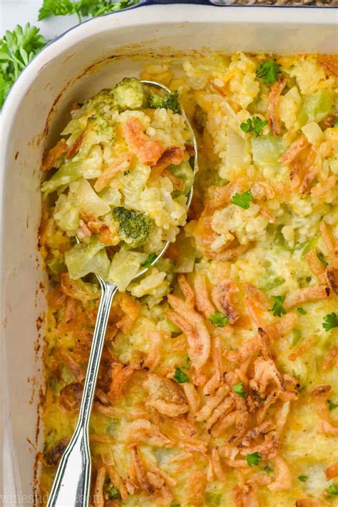 Broccoli Rice Casserole - Simple Joy