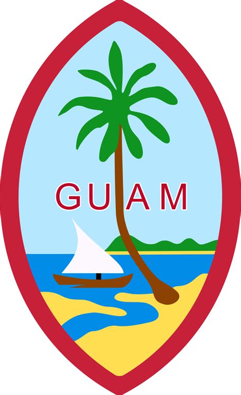 Seals of the U.S. states | Guam, Guam flag, Coat of arms