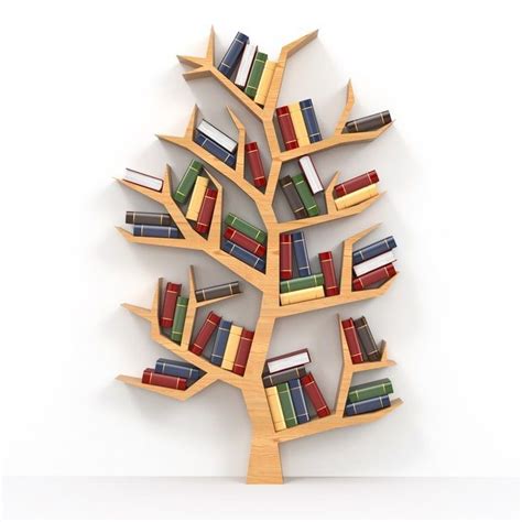 Tree of knowledge. Vinyl Wall Mural - Sc..., | Diy bookshelf design, Bookshelves diy, Bookshelf ...