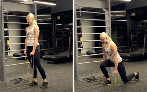 The 4 Best Resistance Band Lunge Variations - SET FOR SET