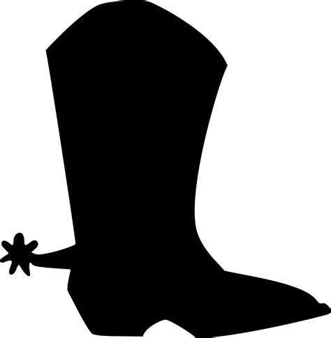 Western Cowboy Boot Svg