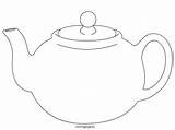 Tea Kettle Coloring Pages sketch template