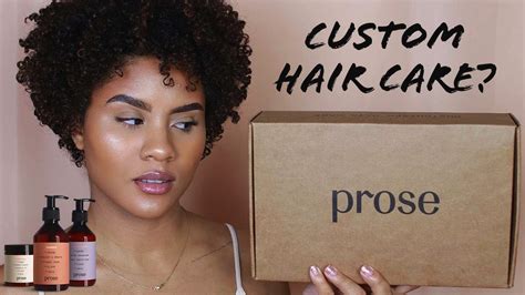 PROSE CUSTOMIZED HAIR CARE FIRST IMPRESSIONS + DEMO | NATURAL HAIR ...