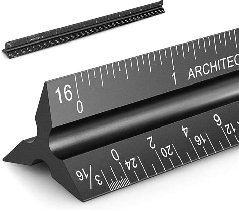 12 Architectural Scale Ruler Aluminum Architect Kuwait | Ubuy