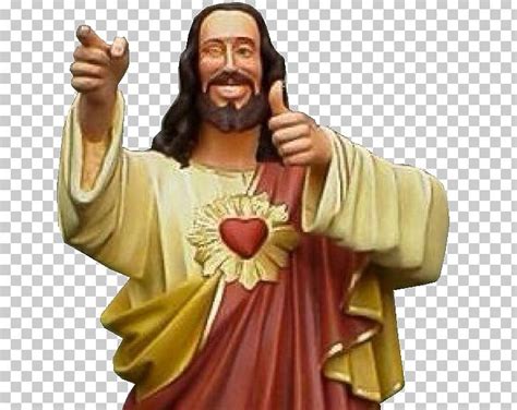 Jesus Thumbs Up Statue