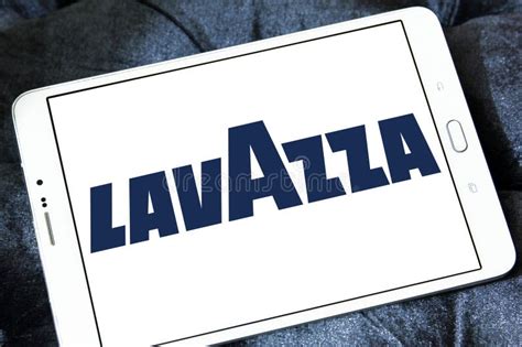 Lavazza coffee brand logo editorial photo. Image of company - 114238071