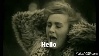 Adele Hello GIF - Find & Share on GIPHY