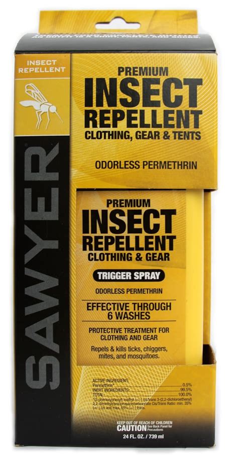 Sawyer Permethrin Clothing Insect Tick Chigger Repellent Trigger Spray ...